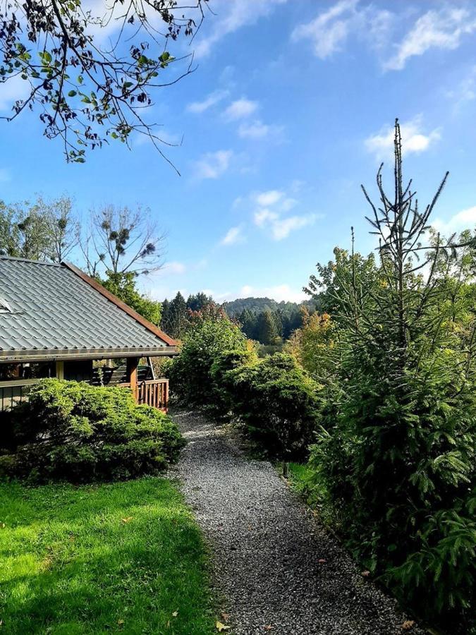 Chalet Barvaux Met Grote Tuin Durbuy Buitenkant foto